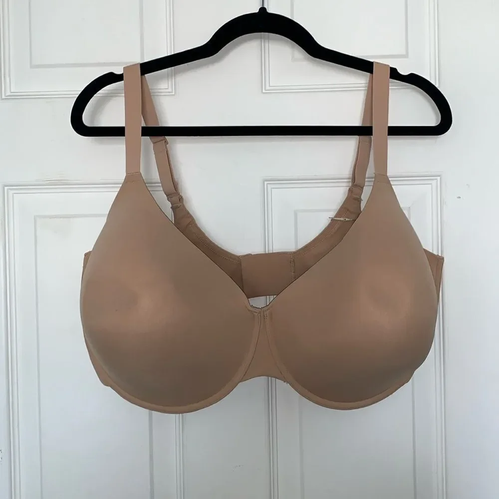 Skims Fits Everybody Underwire Tan Clay Demi T-shirt Bra Size 44H - Picture 2 of 7